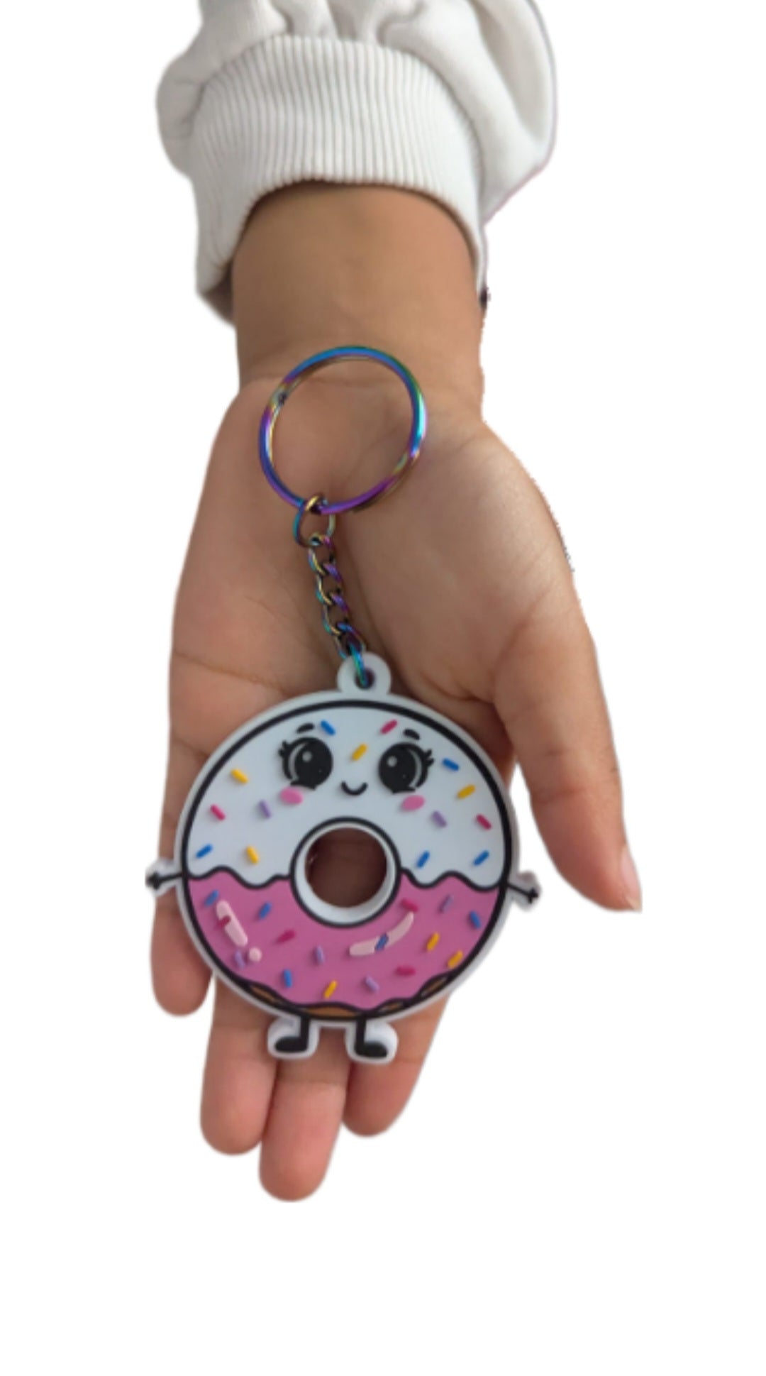 Fat Donut Keychain
