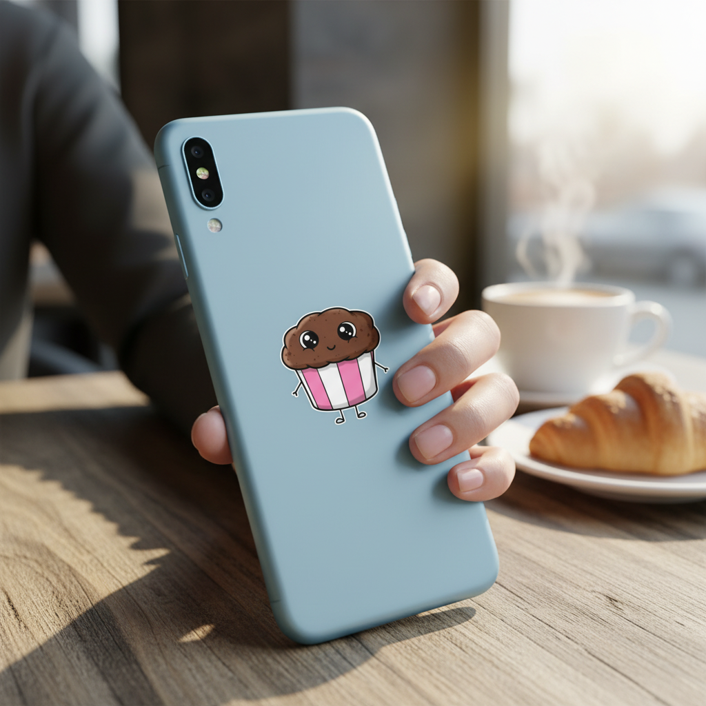 Muffin Top on Cell Phone